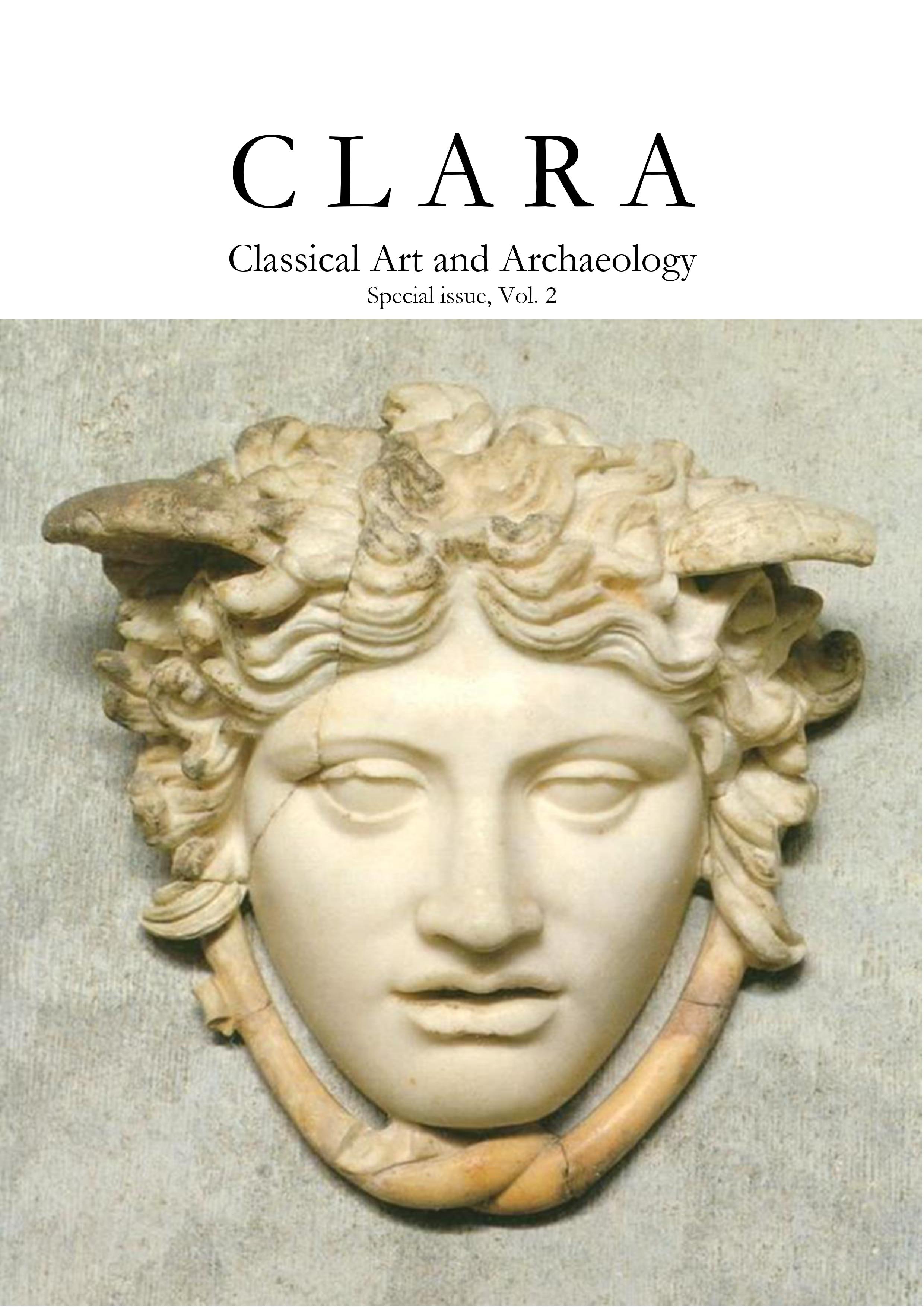 					View Vol. 8 (2021):   CLARA Special issue no 2: The Classical in Contemporary Art and Visual Culture
				