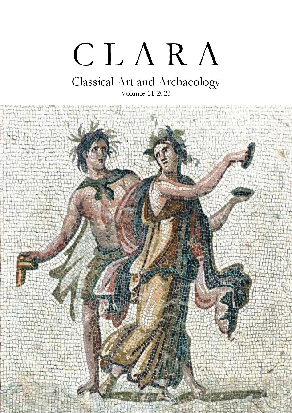 					View Vol. 11 (2023): CLARA: Classical Art and Archaeology
				