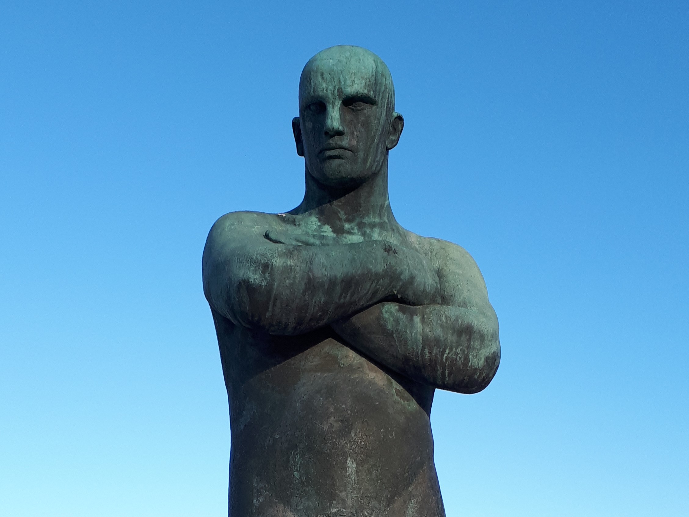 Gustav Vigeland statue Alienation