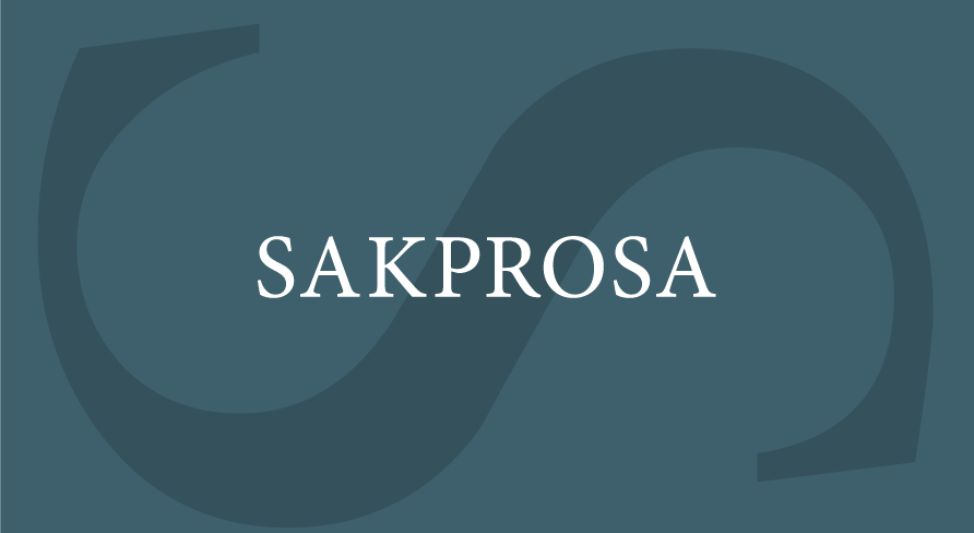 Sakprosa logo