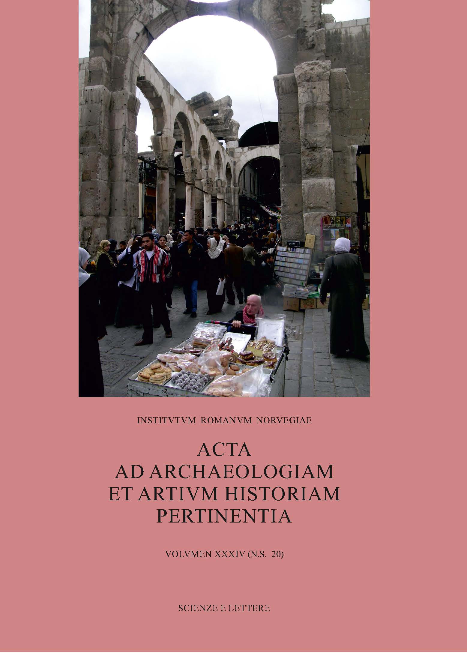 On the cover: “Propylaeum of the Roman temple of Jupiter in Damascus, now a lively market-street. Photo (2004) courtesy of Jørgen Christian Meyer”.