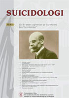 					Se Vol 12 Nr 2 (2007): 110 år etter utgivelsen av Durkheims bok ”Selvmordet”
				