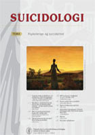 					Se Vol 16 Nr. 1 (2011): Psykoterapi og suicidalitet
				